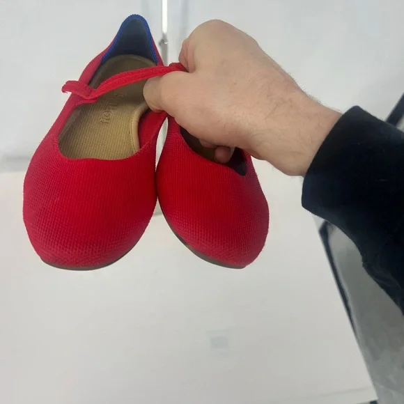 Rothy's Red Mary Jane Shoes - Picture 7 of 10